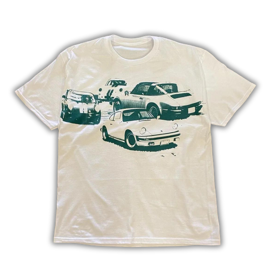 Vintage Porsche Cream Tee (Unisex)